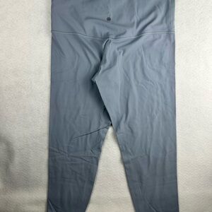 Athleta Elation Ultra High Rise 7/8 Leggings Plus Size 1X Blue Gray Stretch